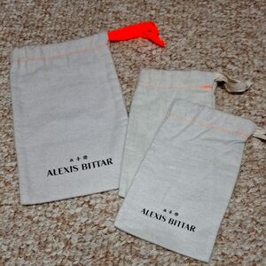 Alexis Bittar Jewelry Pouches Set